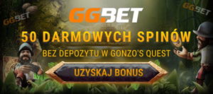 GGbet kasyno bonus 50 darmowych spinow