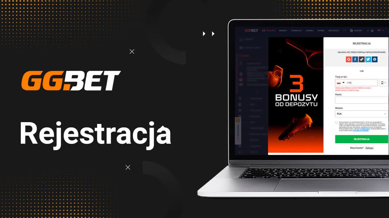 Rejestracja GGBet
